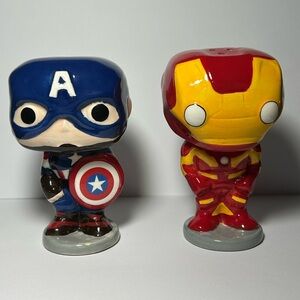 Funko Civil War Salt & Pepper Shakers